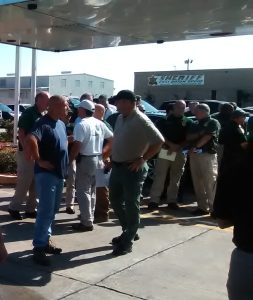 ISA CEO meets sheriff deputies from Baton Rouge