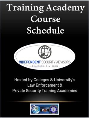 ISA Executive Protection Training Schedule