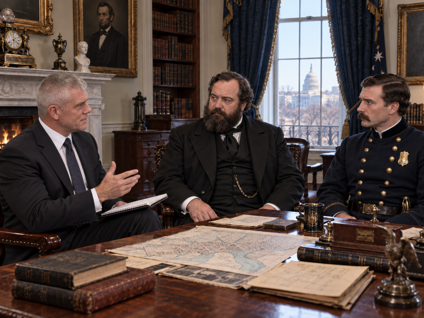 The President Was Never Easy to Protect – With Ward Hill Lamon and William H. Crook