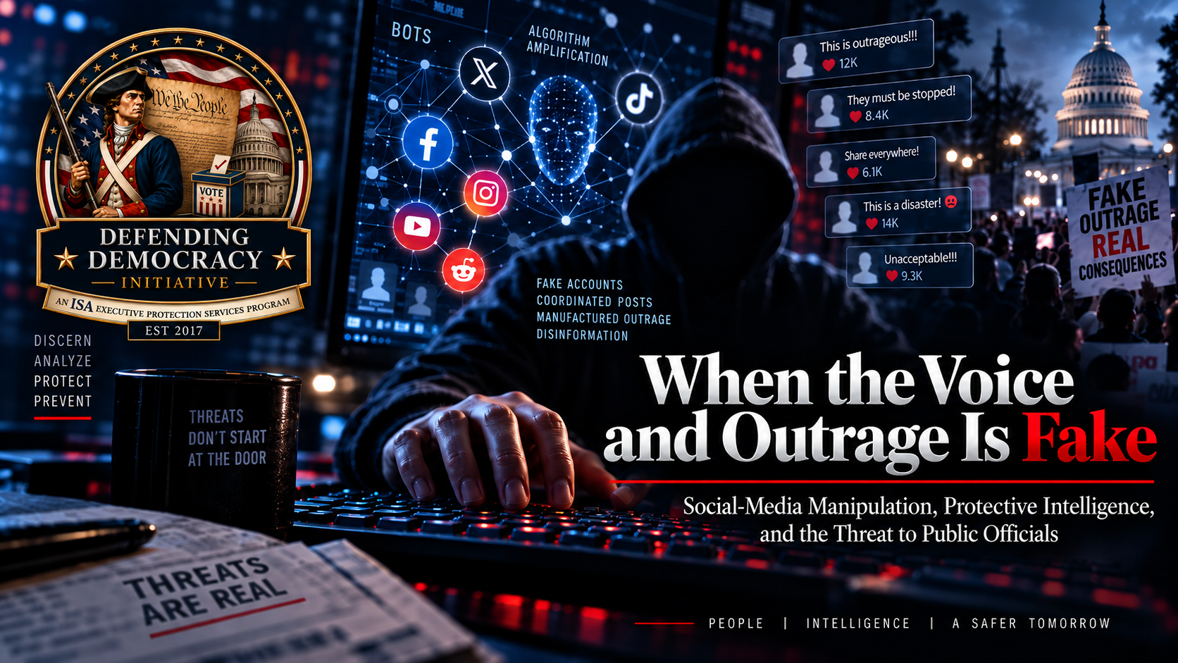 Social-Media Manipulation, Protective Intelligence, and the Threat to Public Officials