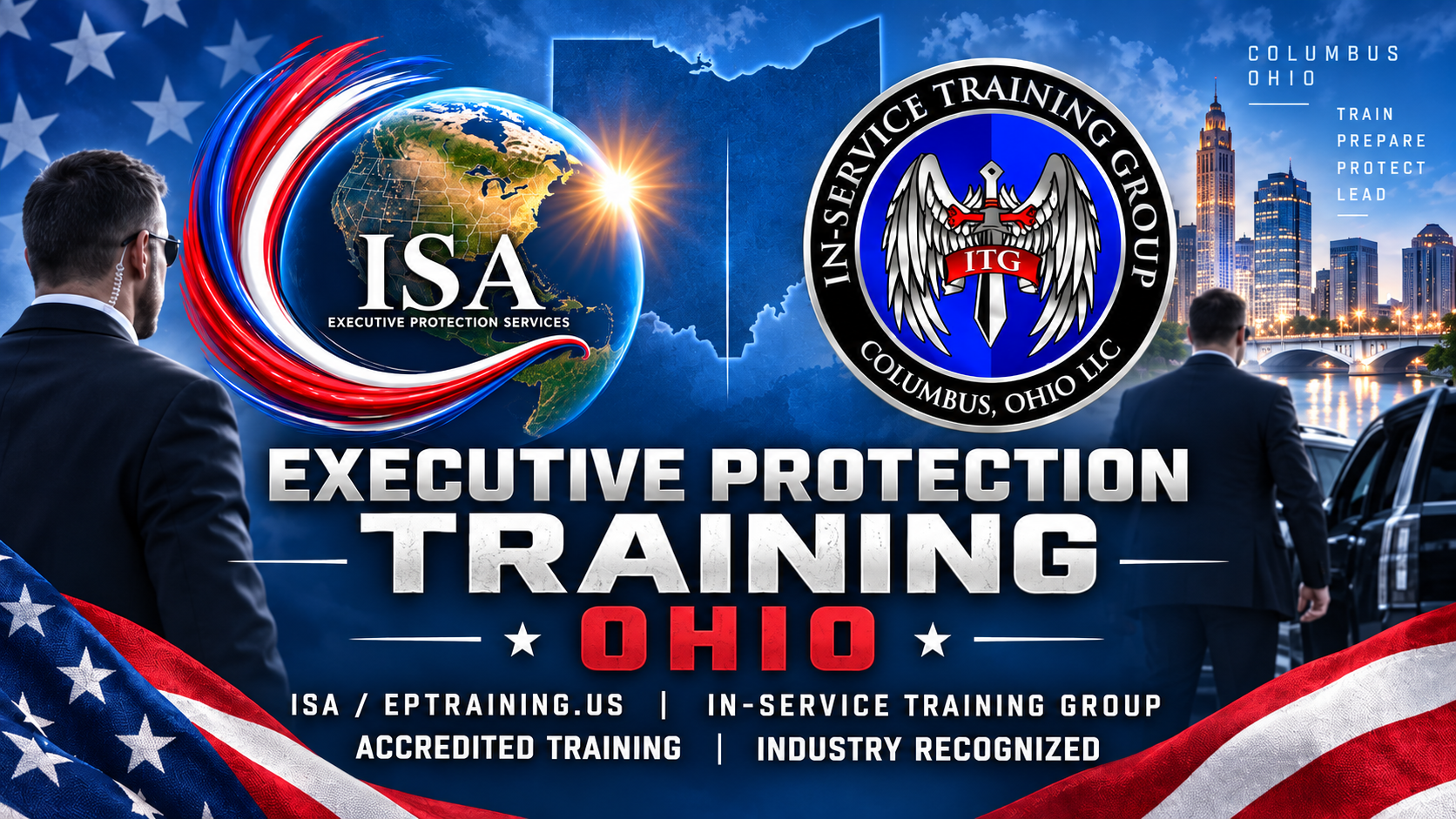 ISA executive protection training in Columbus Ohio