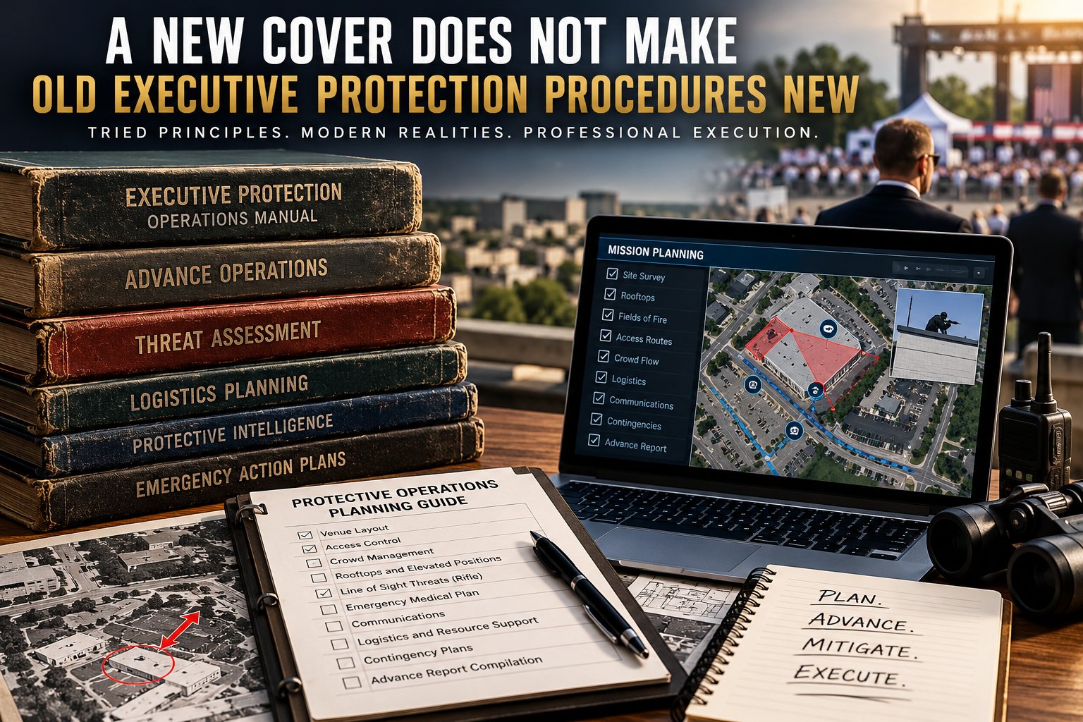 A New Book Cover Does Not Make Old Executive Protection Procedures New Again